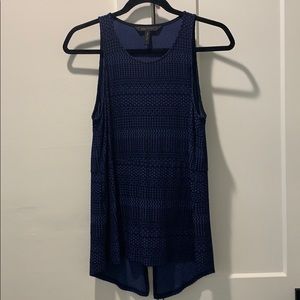 BCBG navy tank